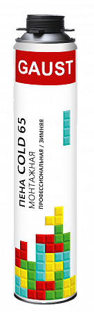 Зимняя монтажная пена GAUST COLD 65